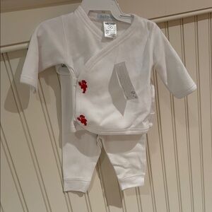 3 piece newborn set with lobsters